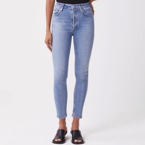 Agolde Nico High Rise Slim Fit Chronicle
